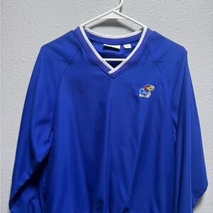 Blue Kansas Jayhawks Pullover